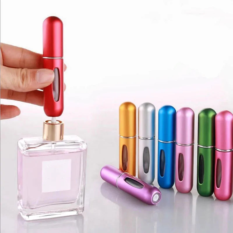 “5ml Portable Perfume Refill Bottle – Mini Refillable Travel Spray Atomizer for Fragrance”
